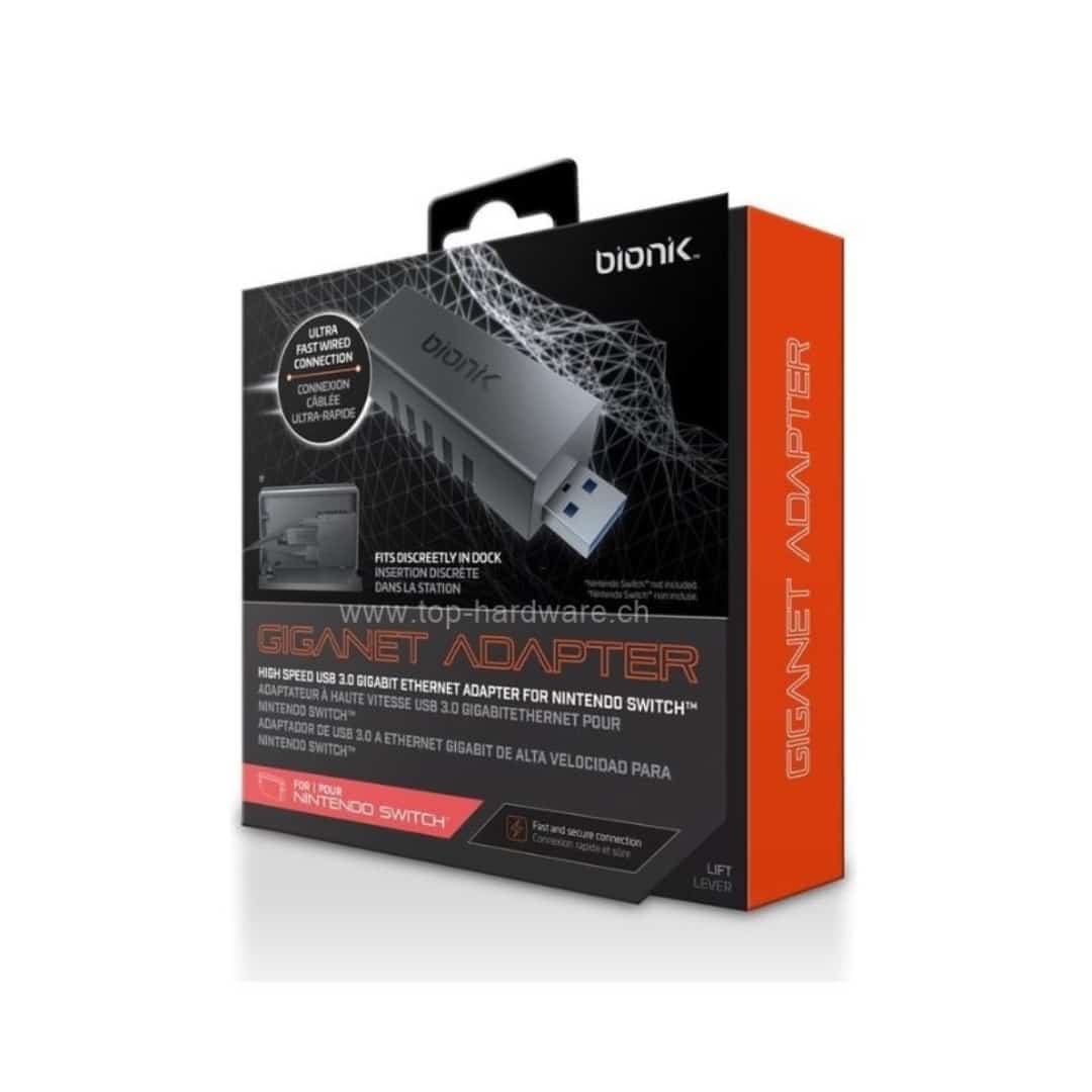 Bionik GIGANET Adapter Netzwerkadapter USB 3.0
