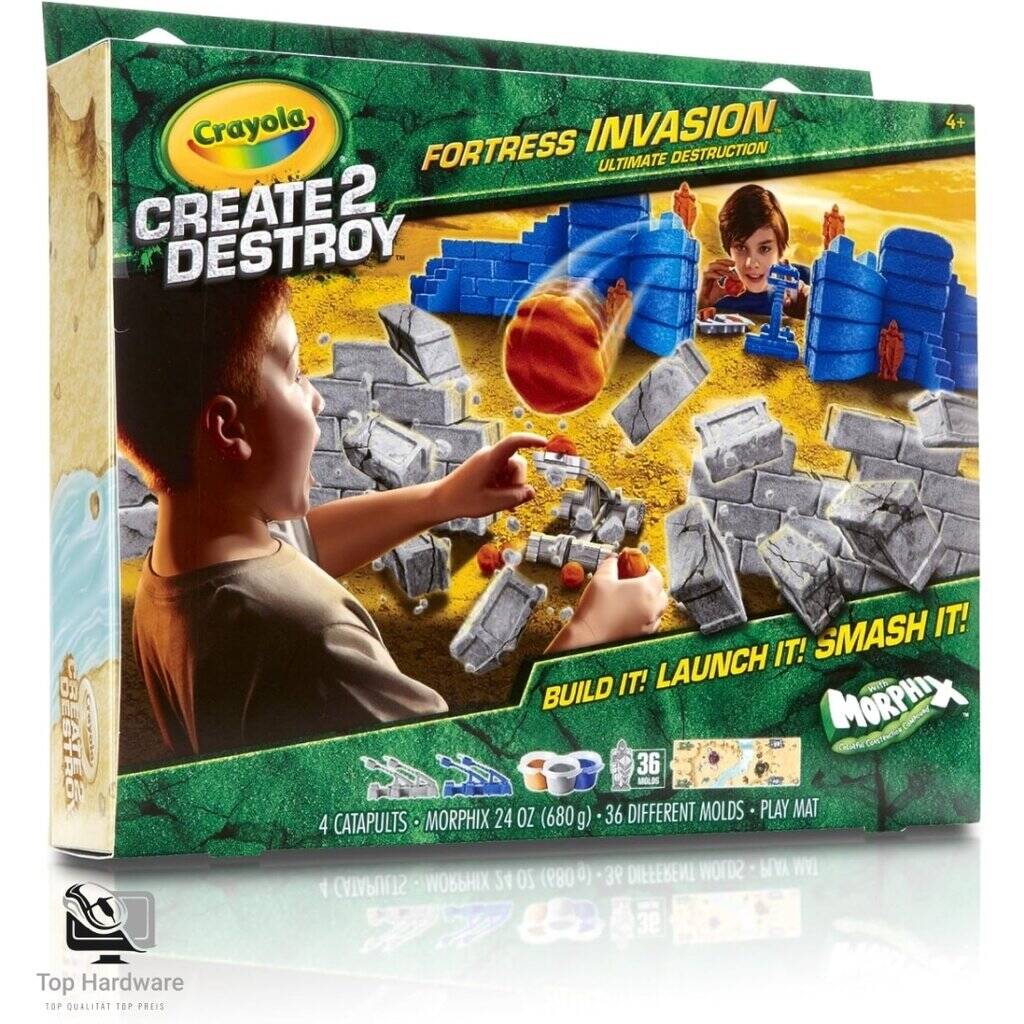 Crayola Create 2 Destroy Fortress Invasion Spielset