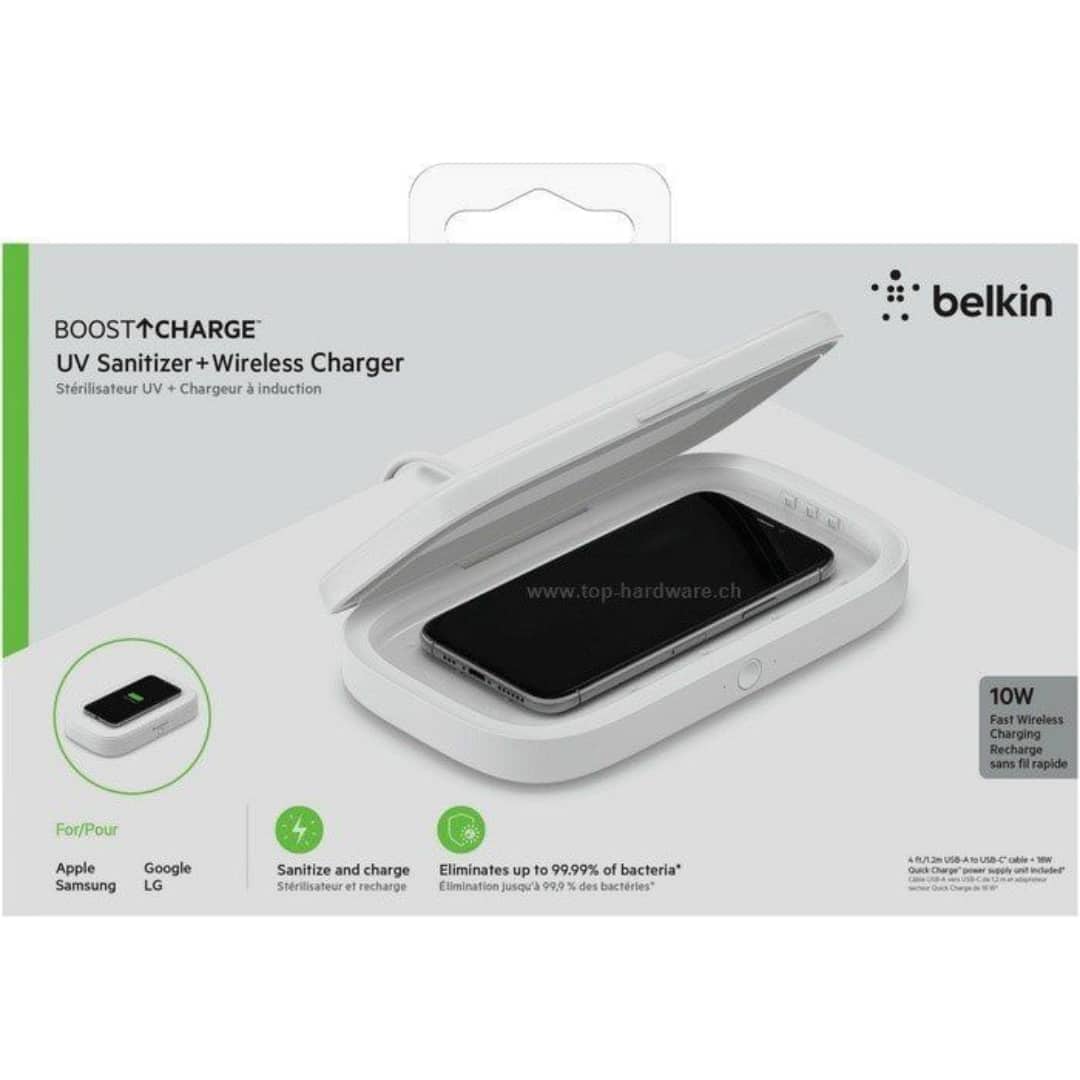 BELKIN UV Sterilisator kontaktloses Ladegerät