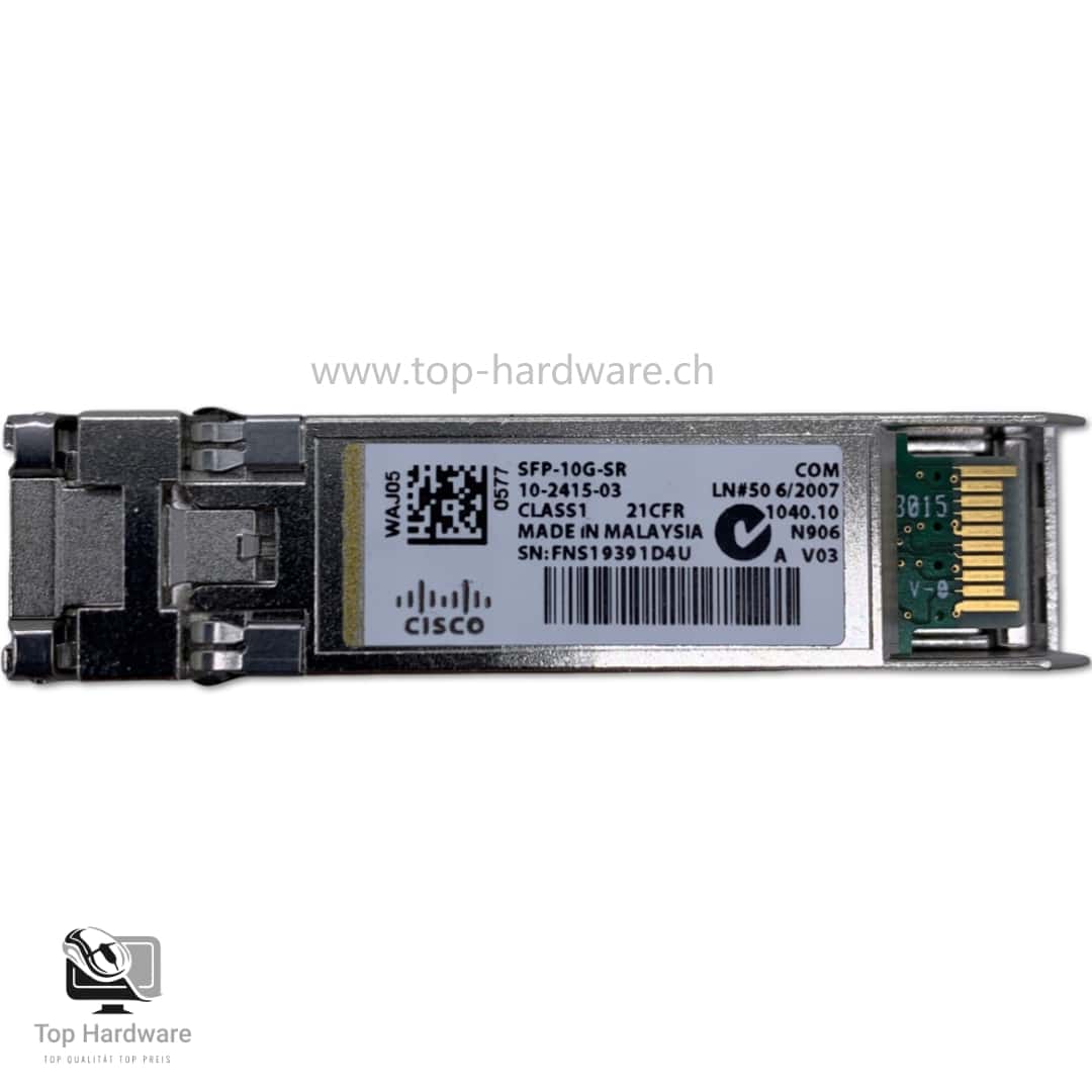 Cisco GBIC Modul – SFP+ Transceiver für 10GBASE-SR