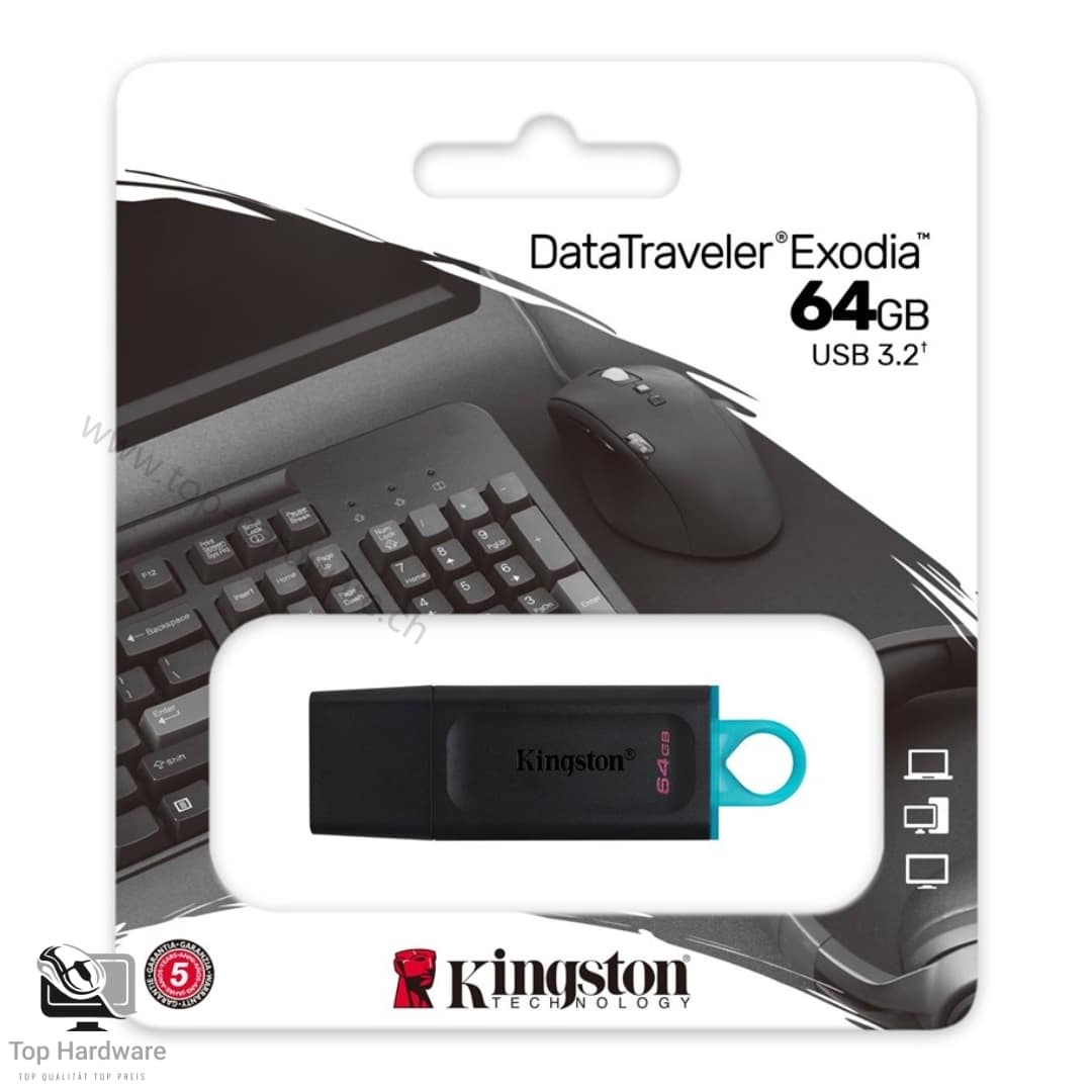 Kingston DataTraveler Exodia USB- Stick - 64GB