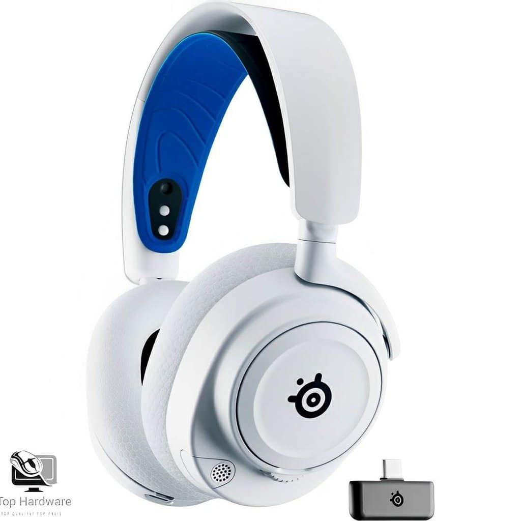 SteelSeries Arctis Nova 7P Wireless Gaming Headset, weiss