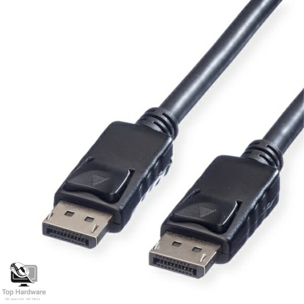 ROLINE DisplayPort Kabel 5m – DP Stecker auf Stecker, schwarz