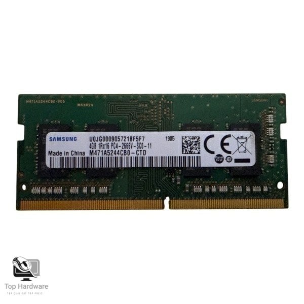 Samsung 4GB DDR4 2666 MHz SO‑DIMM M471A5244CB0‑CTD